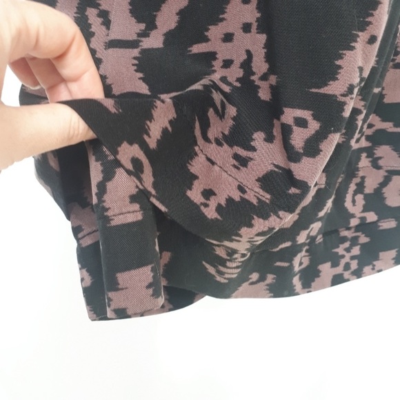 Aritzia Wilfred Black Maroon Dress 6 - Picture 5 of 10